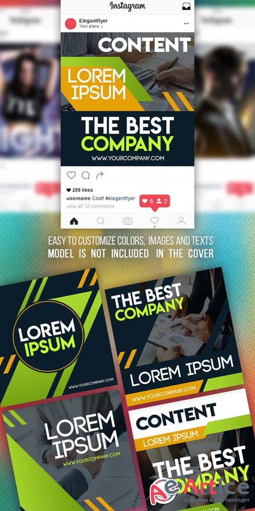 Business Social Media V1 2019 Templates in PSD