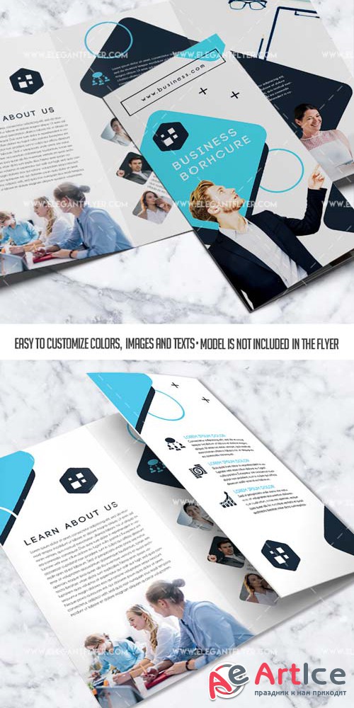 Modern Business V1 2019 PSD Brochure Template