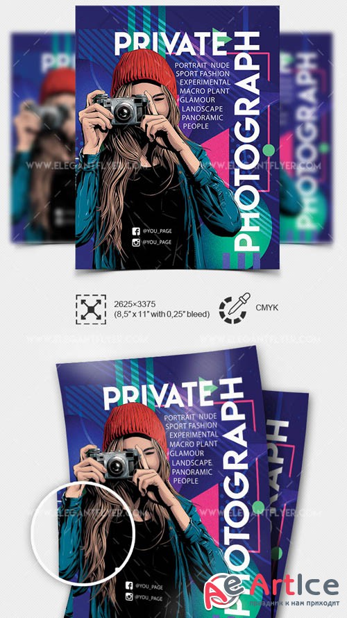 Private Photograph V5 2019 Flyer PSD Template