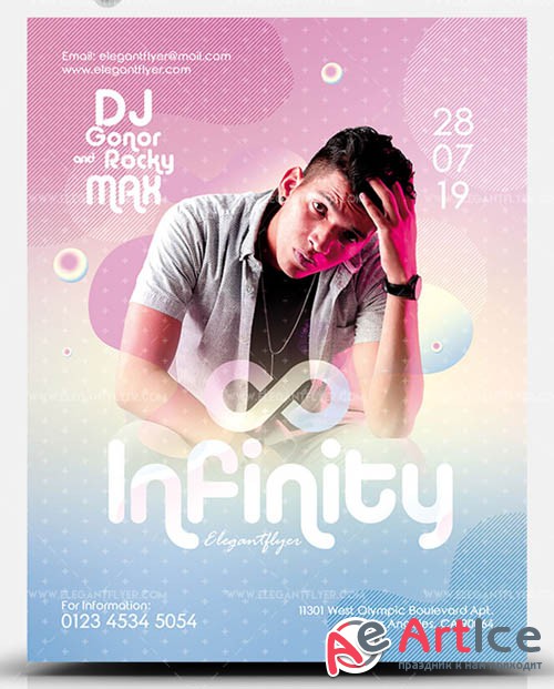 Infinity V1 2019 PSD Flyer Template