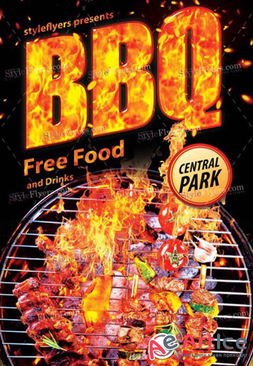 BBQ V11 2019 PSD Flyer Template