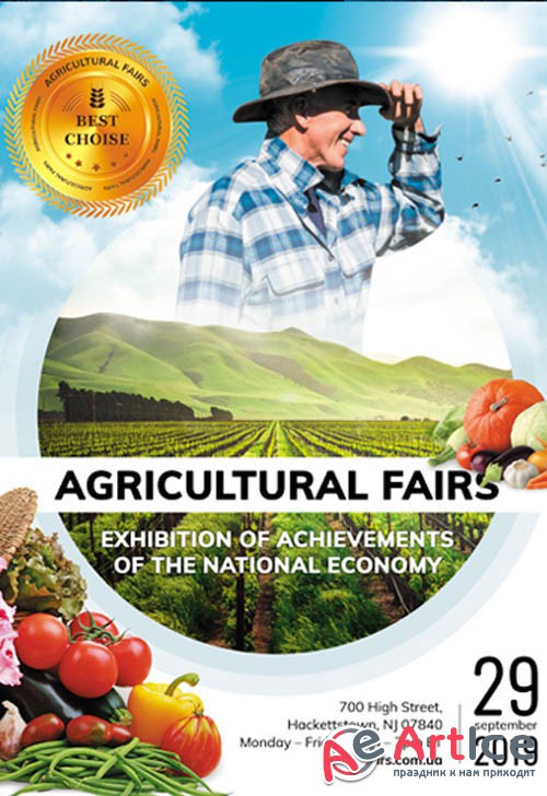 Agricultural Fairs V0210 2019 Premium PSD Flyer Template