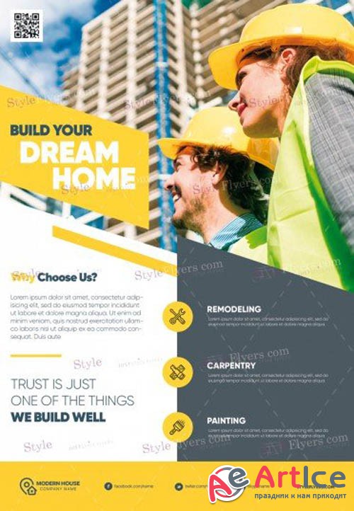 Construction V0910 2019 PSD Flyer Template