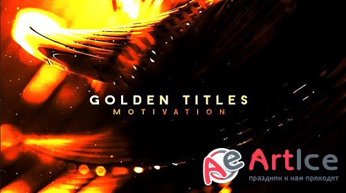 Golden Titles Motivation 302384 - After Effects Templates