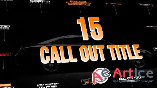 Call Out Titles 303673 - After Effects Templates