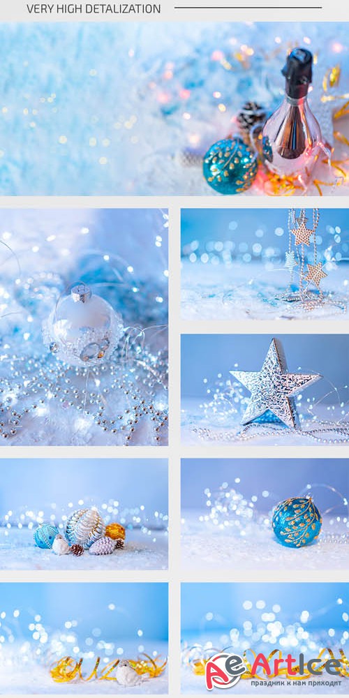 Christmas and New Year V2811 2219 14 Premium Stock Photos Bundle