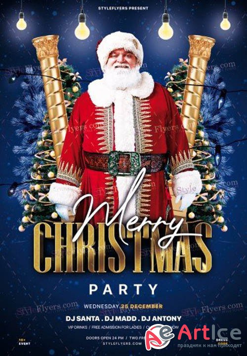 Christmas V1612 2019 PSD Flyer Template