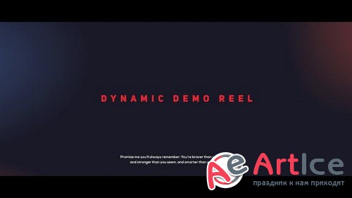 Dynamic Demo Reel 21661659 - Project for After Effects (Videohive)