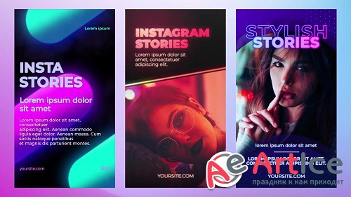 Instagram Stories Pack 49 - Project for After Effects