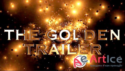 The Golden Trailer 4 - Project for After Effects