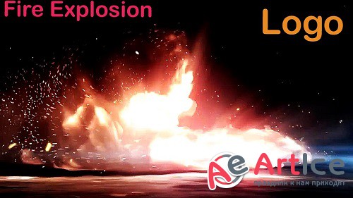 Fire Explosion Logo V3 830472 - Project for After Effects