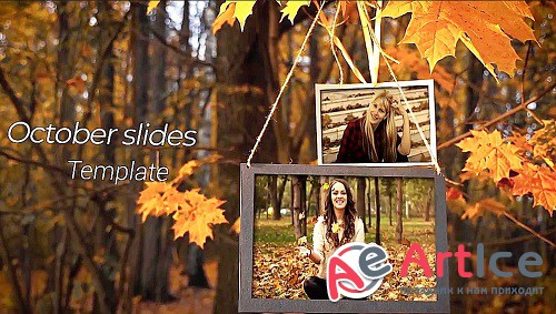 Autumn Forest Slideshow 856961 - Project for After Effects