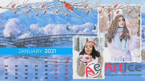  ProShow Producer - 2021 Calendar Slideshow