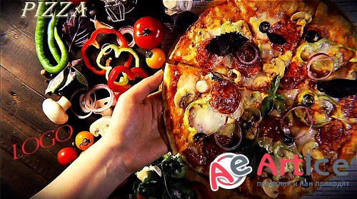 Pizza Logo Opener 878902 - Project for After Effects