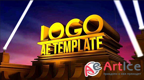 3D Logo Movie Premiere With Searchlights 892773 - Project for After Effects