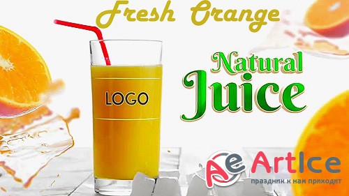 Fresh Orange Juice 885680 - Project for After Effects