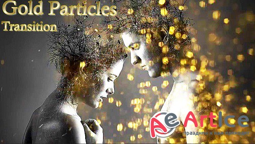 Gold Particles Transition 899329 - Final Cut Pro Templates