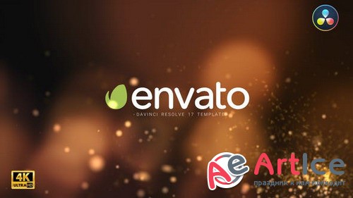 Particle Burst Logo Reveal 29699987 - DaVinci Resolve Project(Videohive)