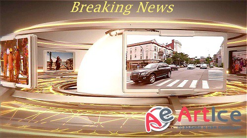 Breaking News 3D Opener 930713 - DaVinci Resolve Templates