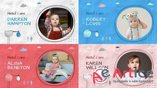 Videohive - Baby Album Slideshow 32377511 - Project for After Effects