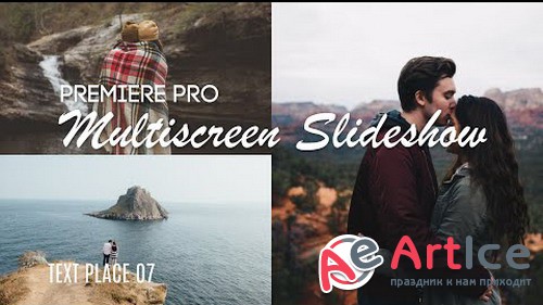 Multiscreen Slideshow - Premiere Pro Template