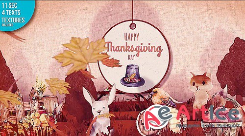 Thanksgiving Pop Up Card 1059013 - Project for After Effects