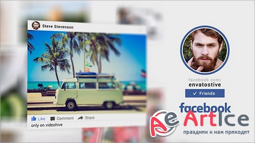 Facebook Promo 3D Gallery 19301839 - Project for After Effects (Videohive)